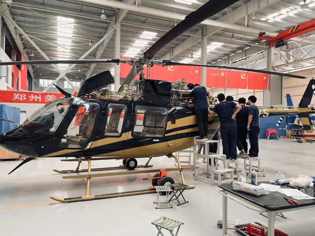 美之邦航空維修準獲貝爾407型直升機60個月檢查維修資質